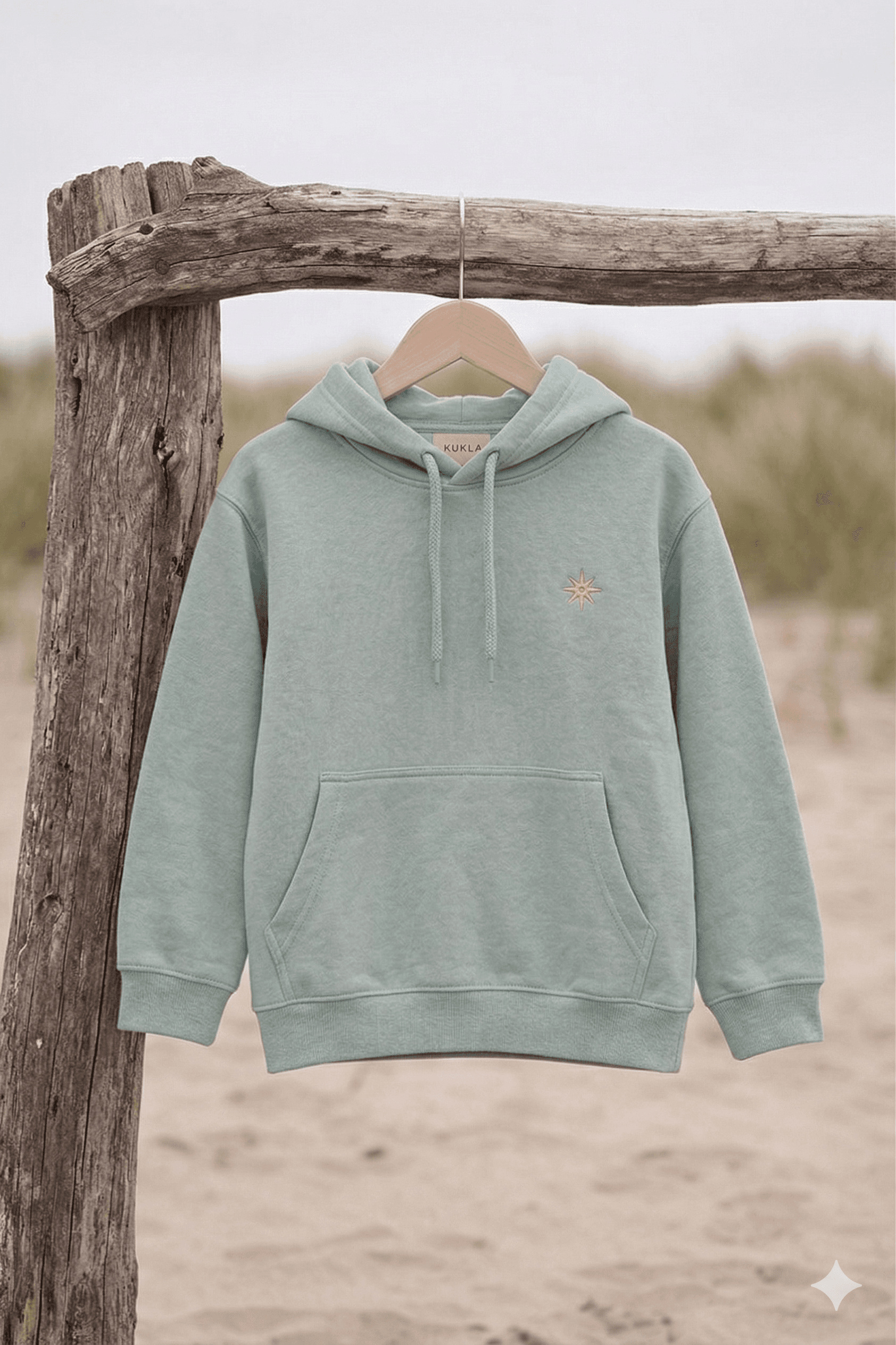 Oversized Hoodie in Soft Mint