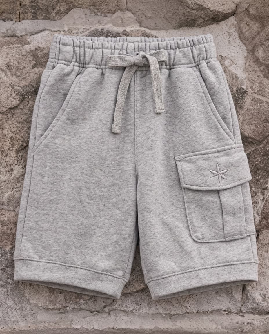 Cargo Shorts in Heather Grey