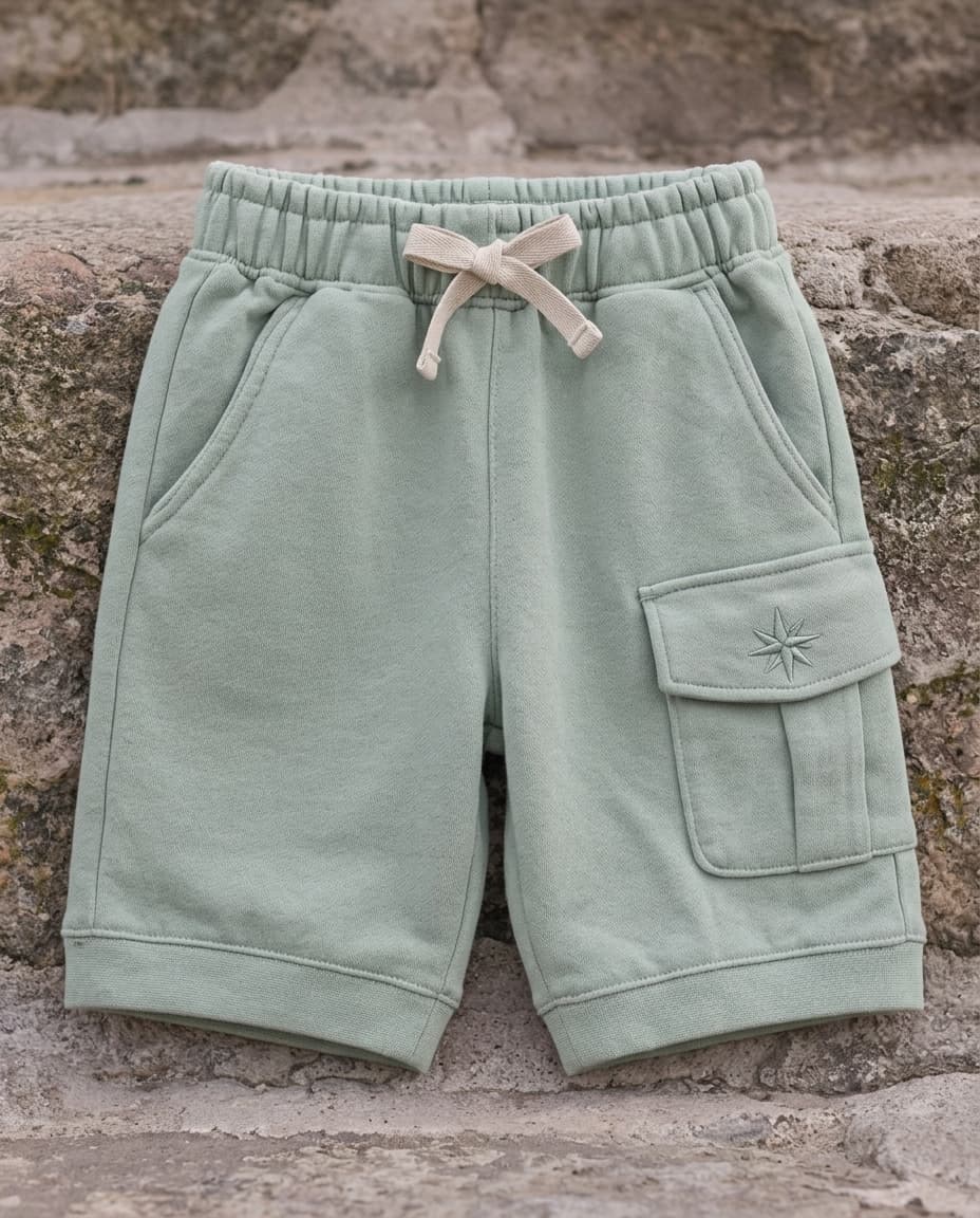 Cargo Shorts in Soft Mint